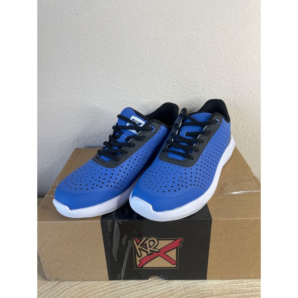 NWT‎ KR Strikeforce Arrow Athletic Bowling Shoes Men's 7M Blue Lace Up Low Top